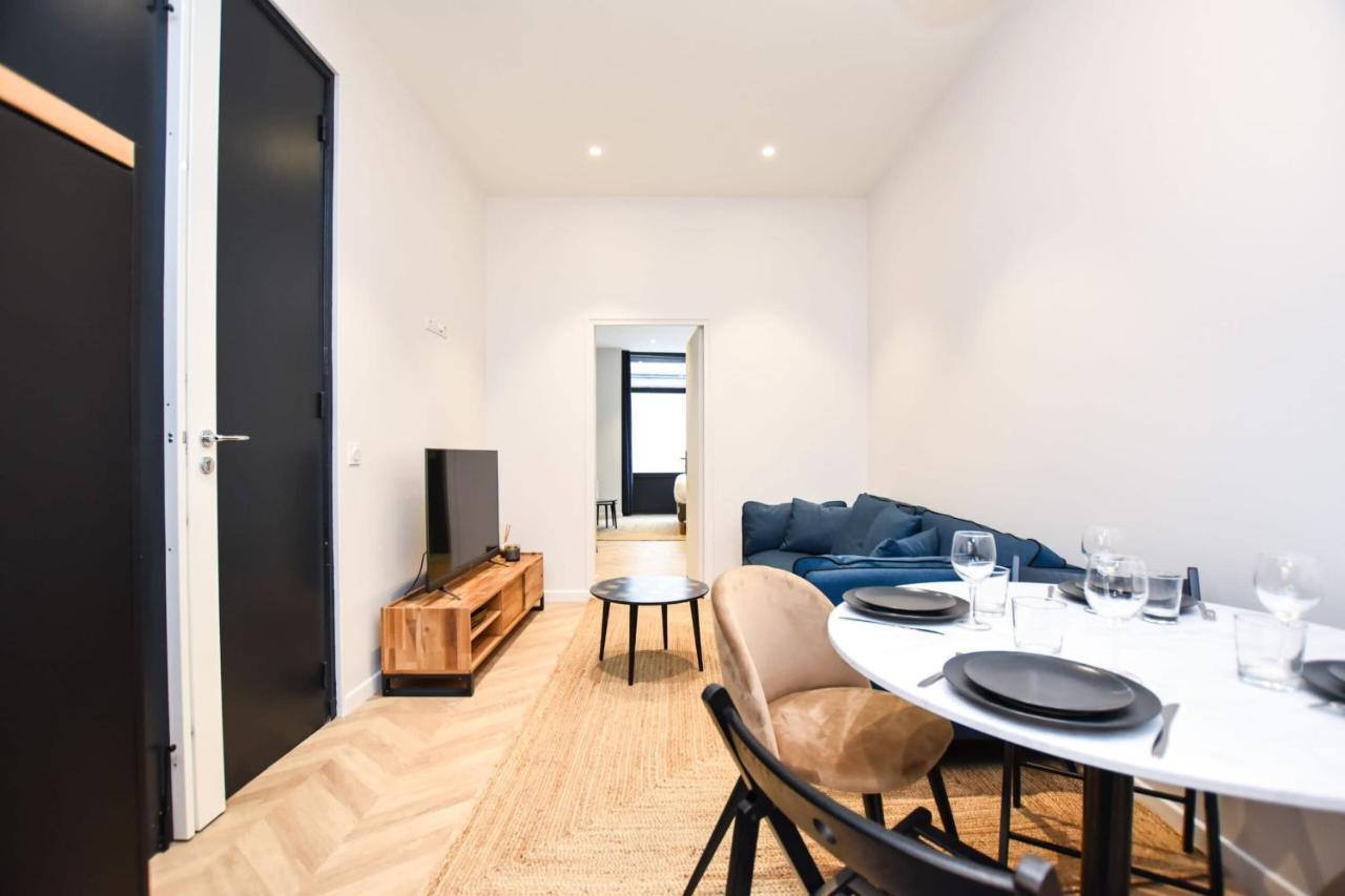 Chic Apartment - 2Br-6P - Gare Du Nord Paris Exterior foto